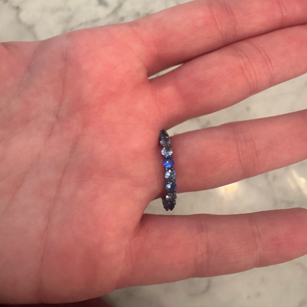 Blue Stone Ring - Picture 4 of 6